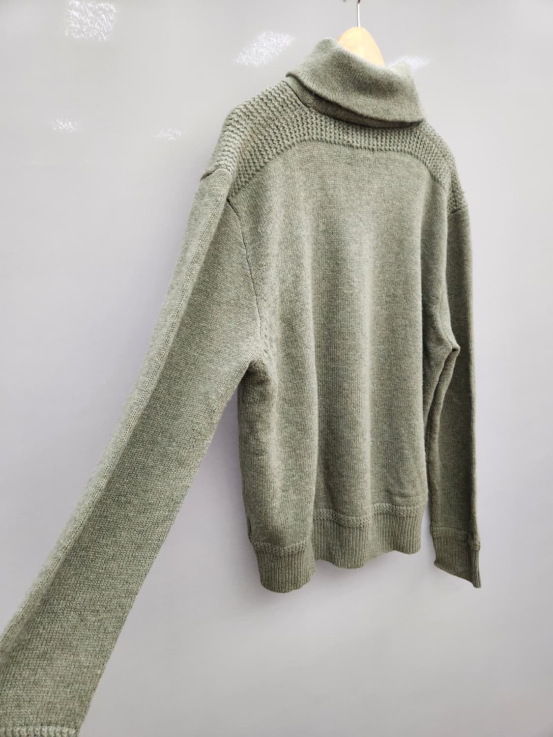 폴로 랄프로렌 하프넥 니트 그린 상품이미지7