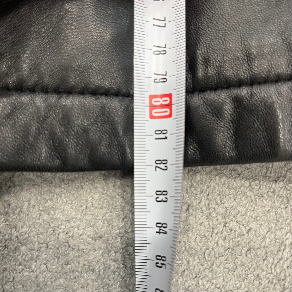 100 빈티지 양가죽 블랙 레더자켓 상품이미지10