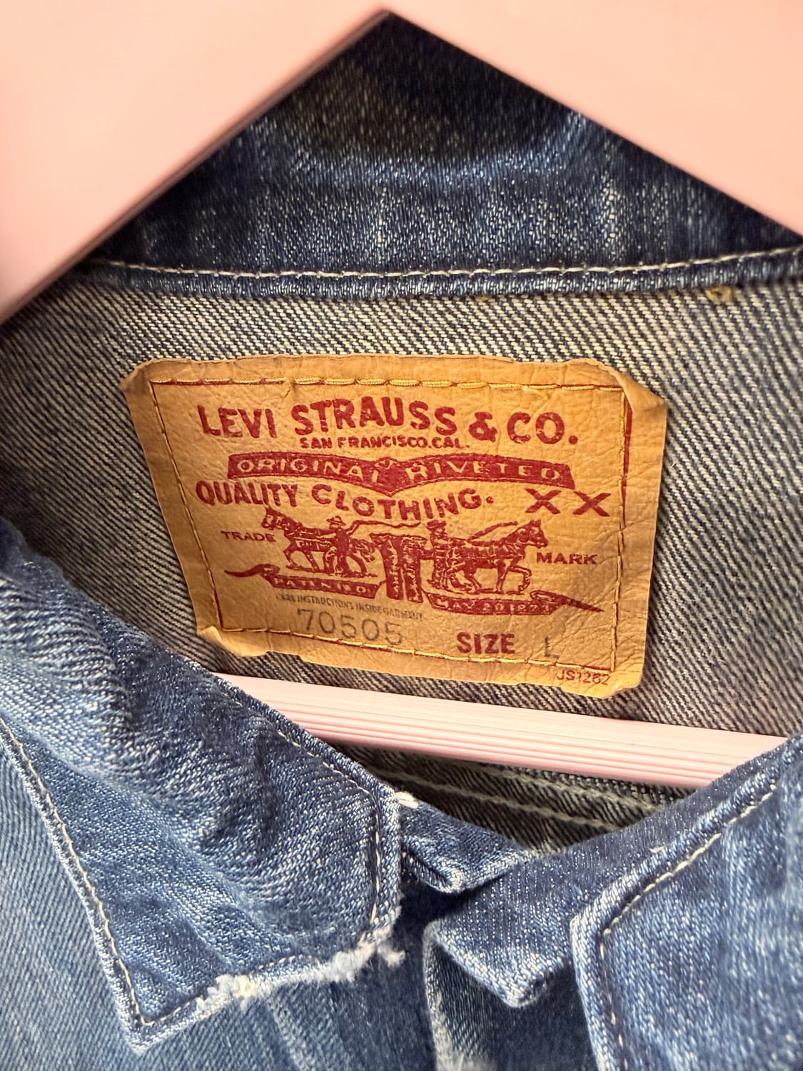 Levis 리바이스 Jpn 디스트레드 데님자켓 상품이미지6