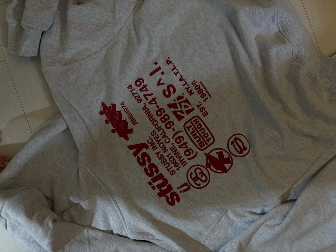 Stussy DNA 후드 에쉬헤더 XL 상품이미지5