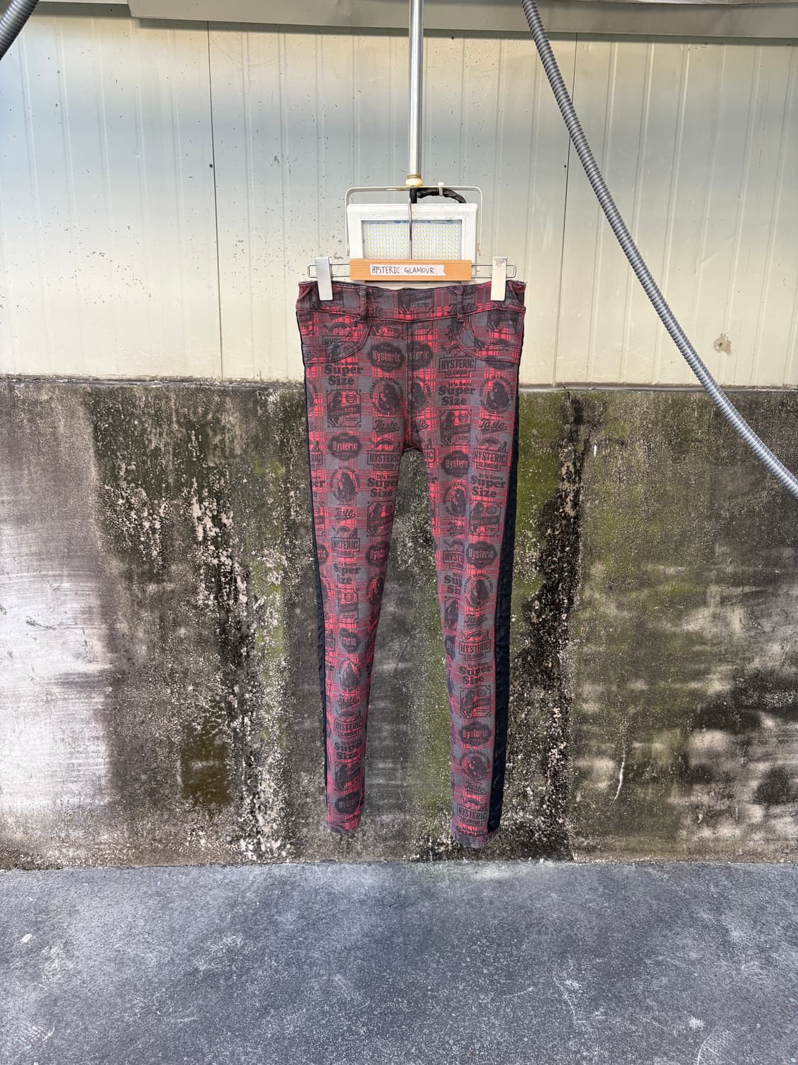 히스테릭 글래머 리버서블 트롱프뢰유 레깅스 상품이미지5