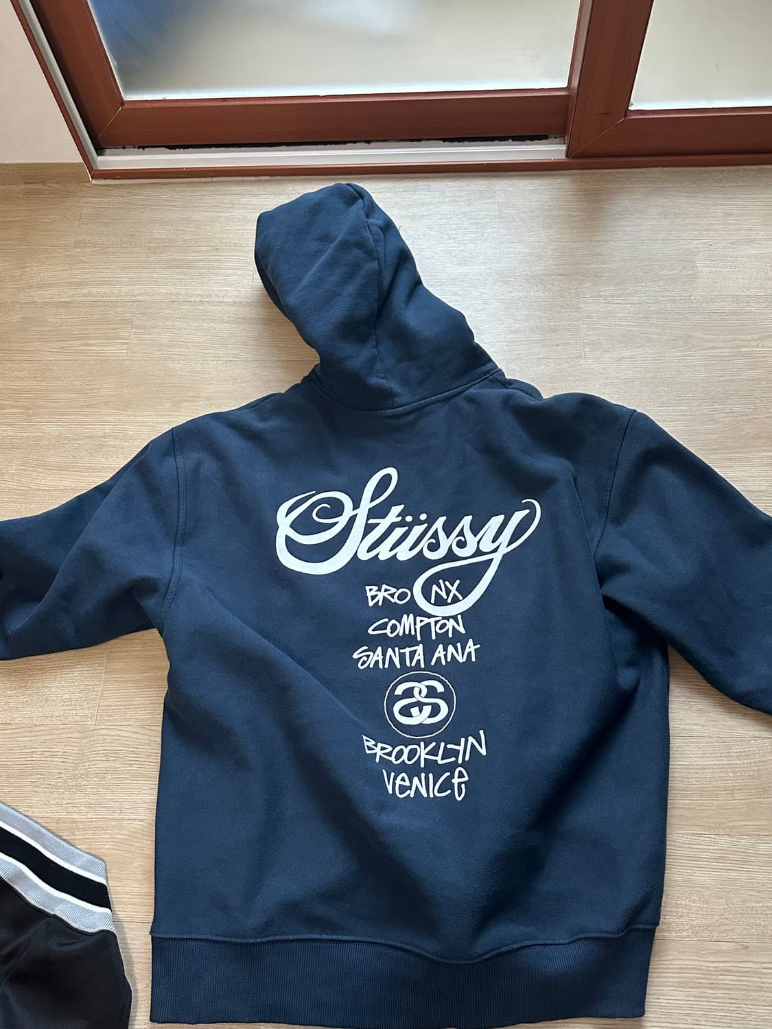 Stussy World Tour Hoodie Navy 2023 상품이미지2