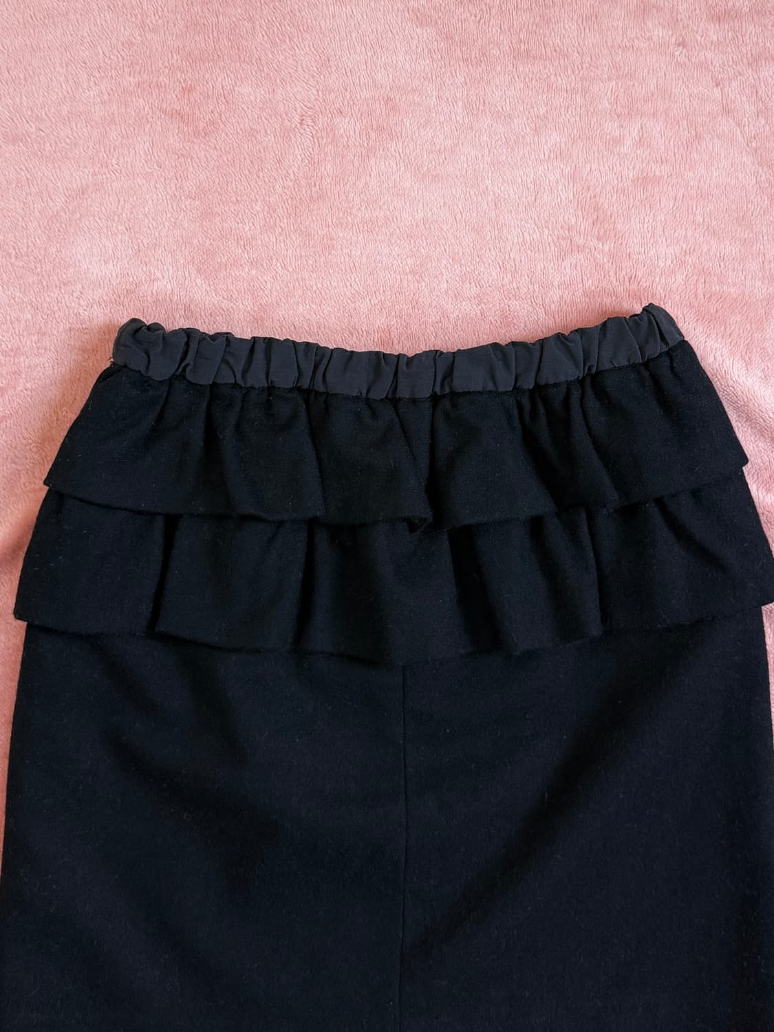 Kaon 레이어드 울 미니 스커트 (JPN) 상품이미지5