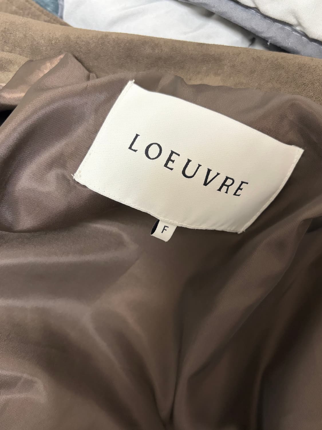 루에브르 스웨이드 자켓 상품이미지2