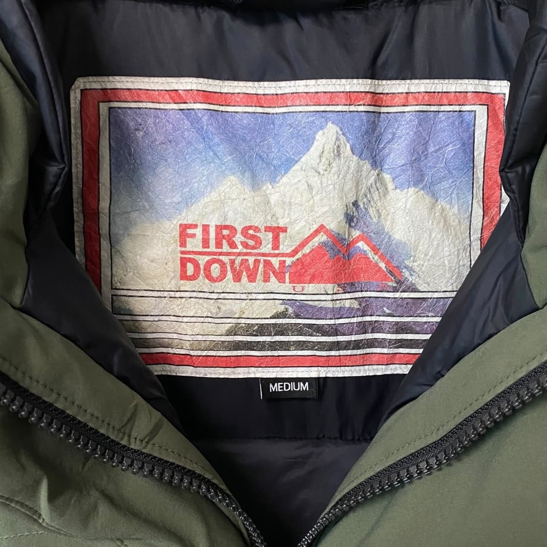 (M)FIRST DOWN 퍼스트다운 USA 다운자켓 상품이미지4
