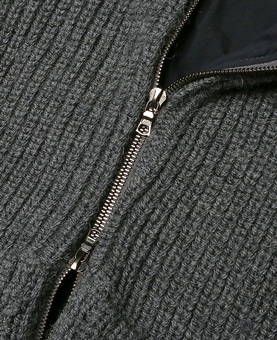 로베르토 콜리나 [Roberto Collina] 그레이 투웨이 니트베스트 상품이미지3