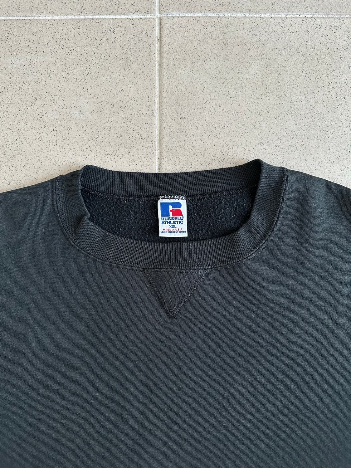 90s 빈티지 러셀 스웻셔츠 그린 XXL USA 상품이미지6