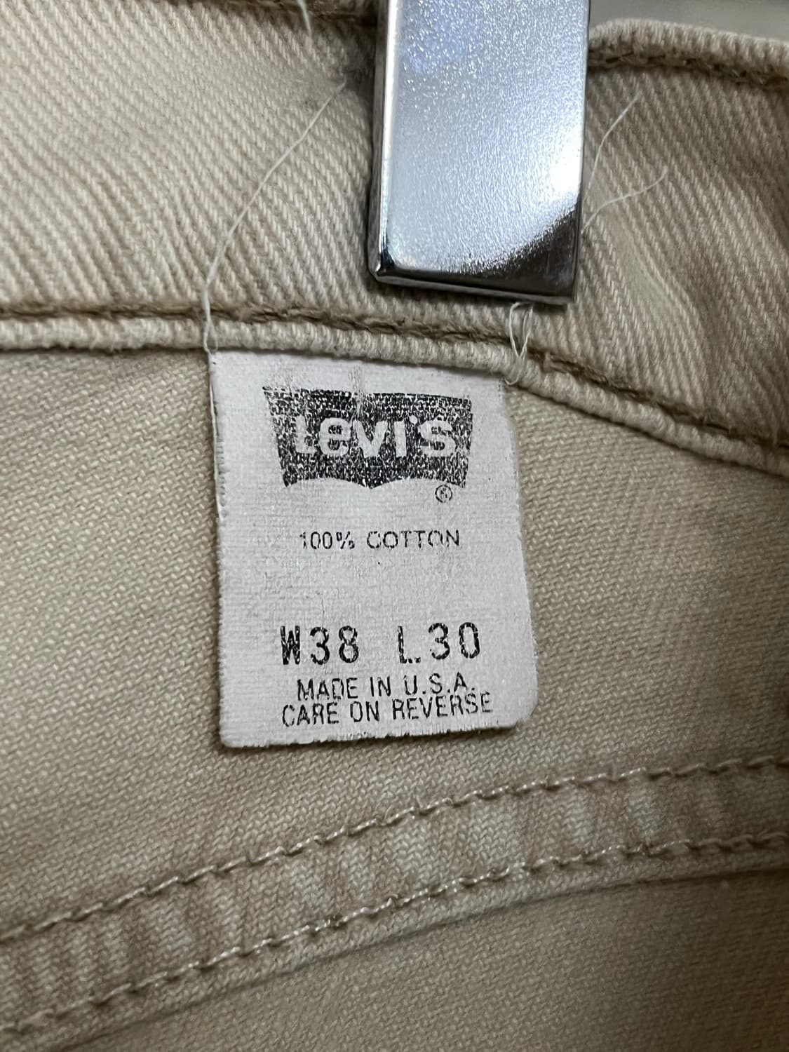 90s USA LEVIS SILVER TAB BAGGY 상품이미지8