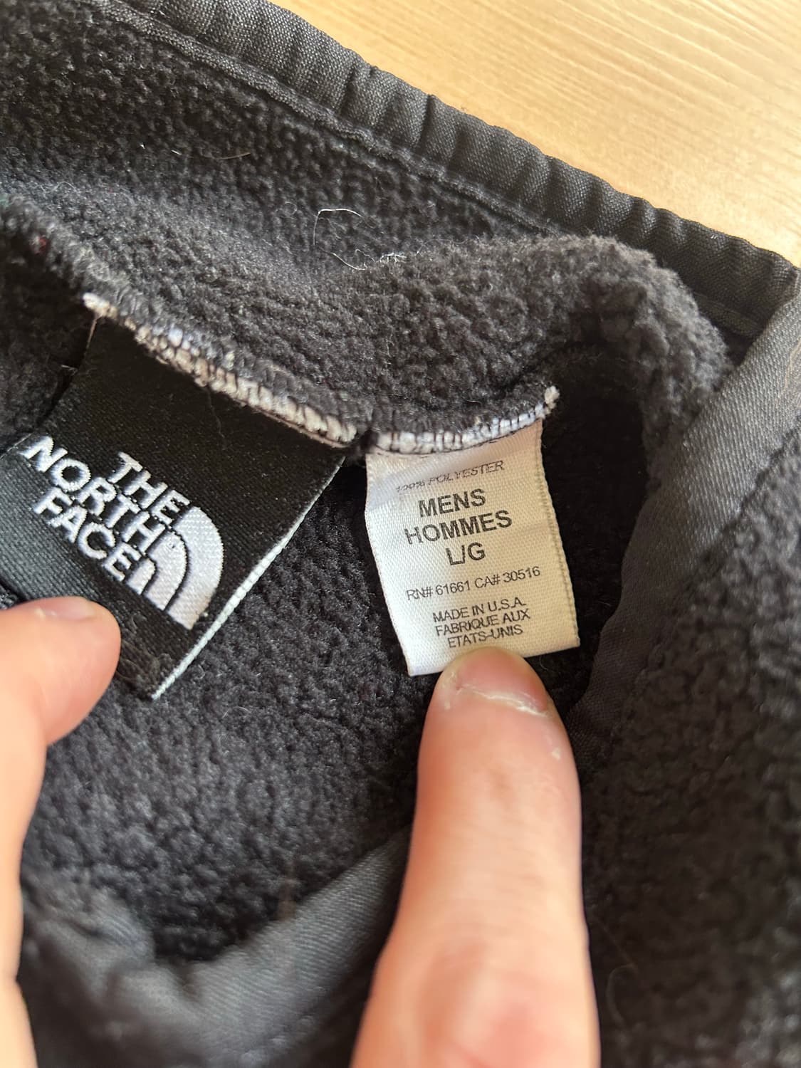 90‘s USA 노스페이스 플리스 베스트 상품이미지3