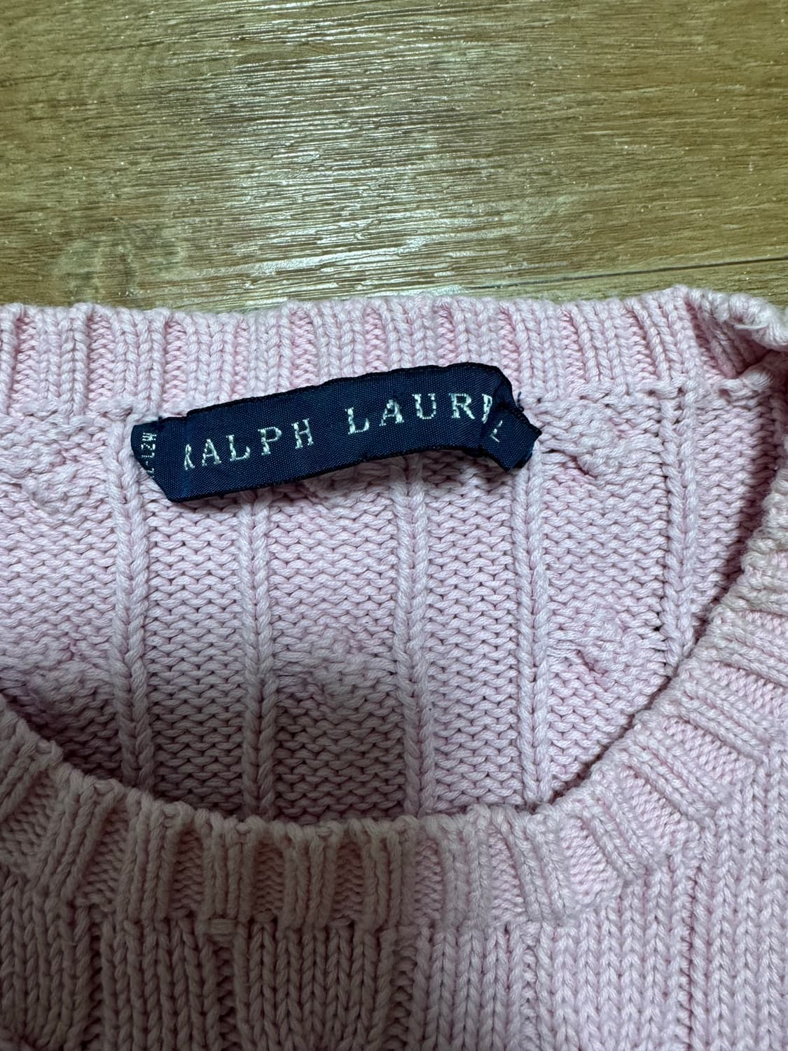 폴로니트 핑크 상품이미지3