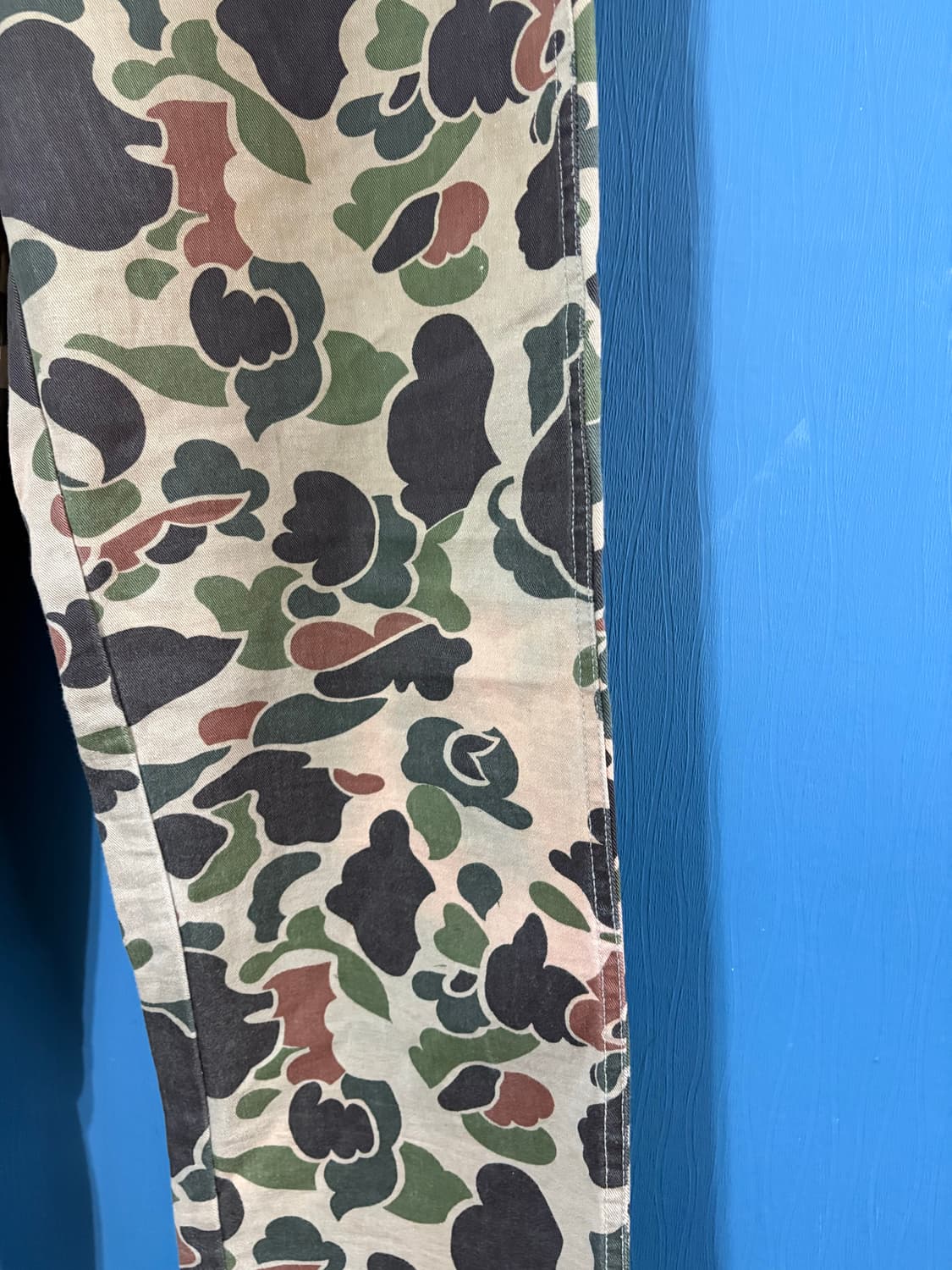 90's USA Gung ho duck camo fatigue pant. 상품이미지3