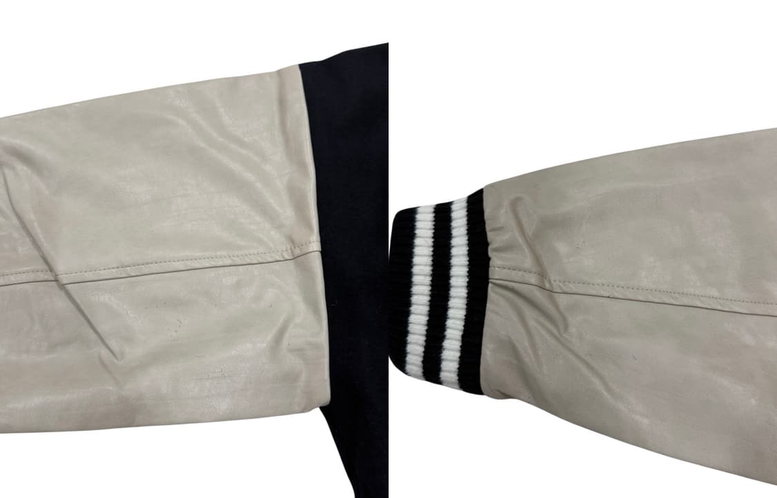 낫노잉 크롭 커브드 바시티 점퍼 자켓 상품이미지9