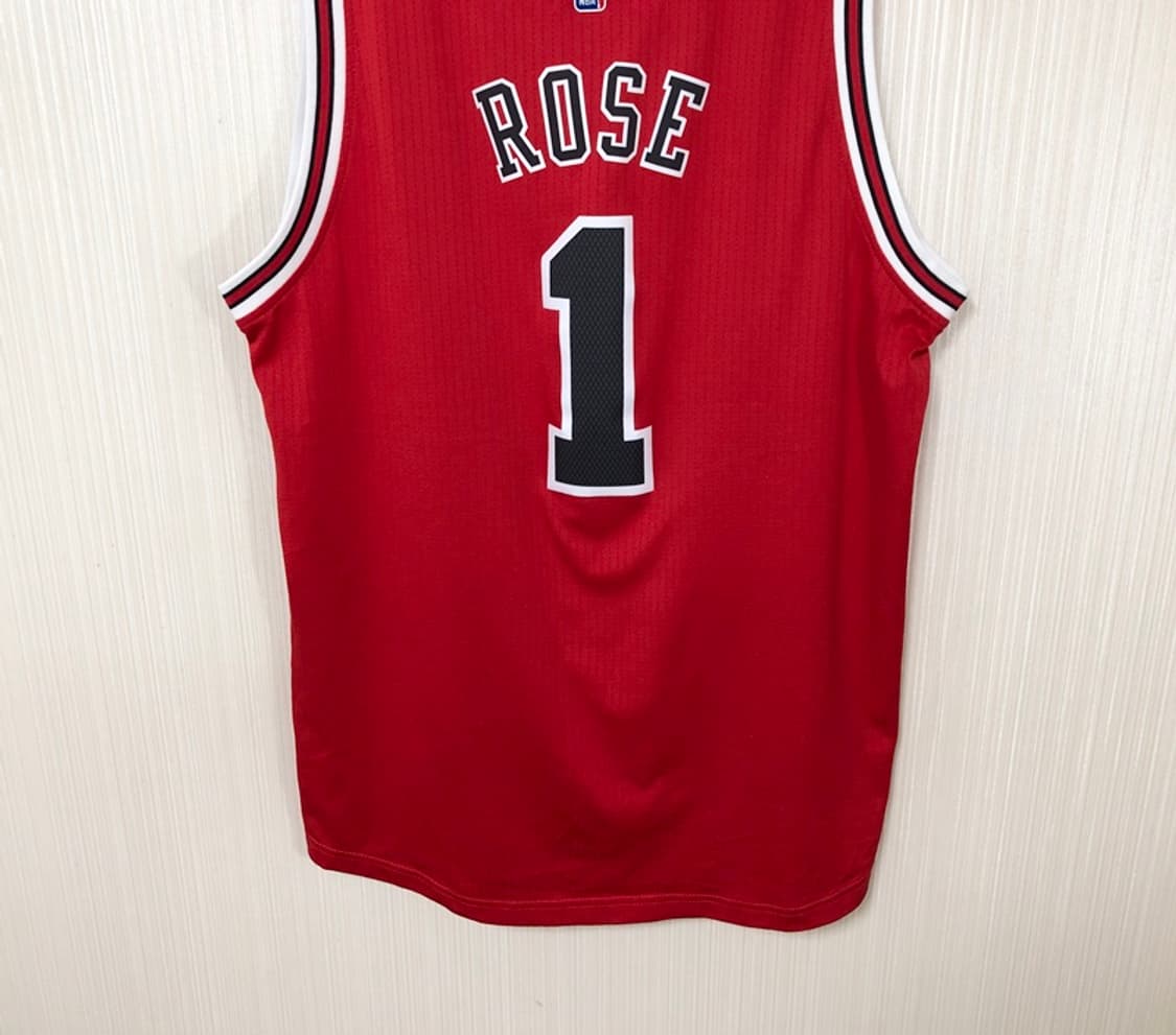NBA 아디다스 시카고불스 스윙맨유니폼 L #1 데릭로즈 상품이미지10