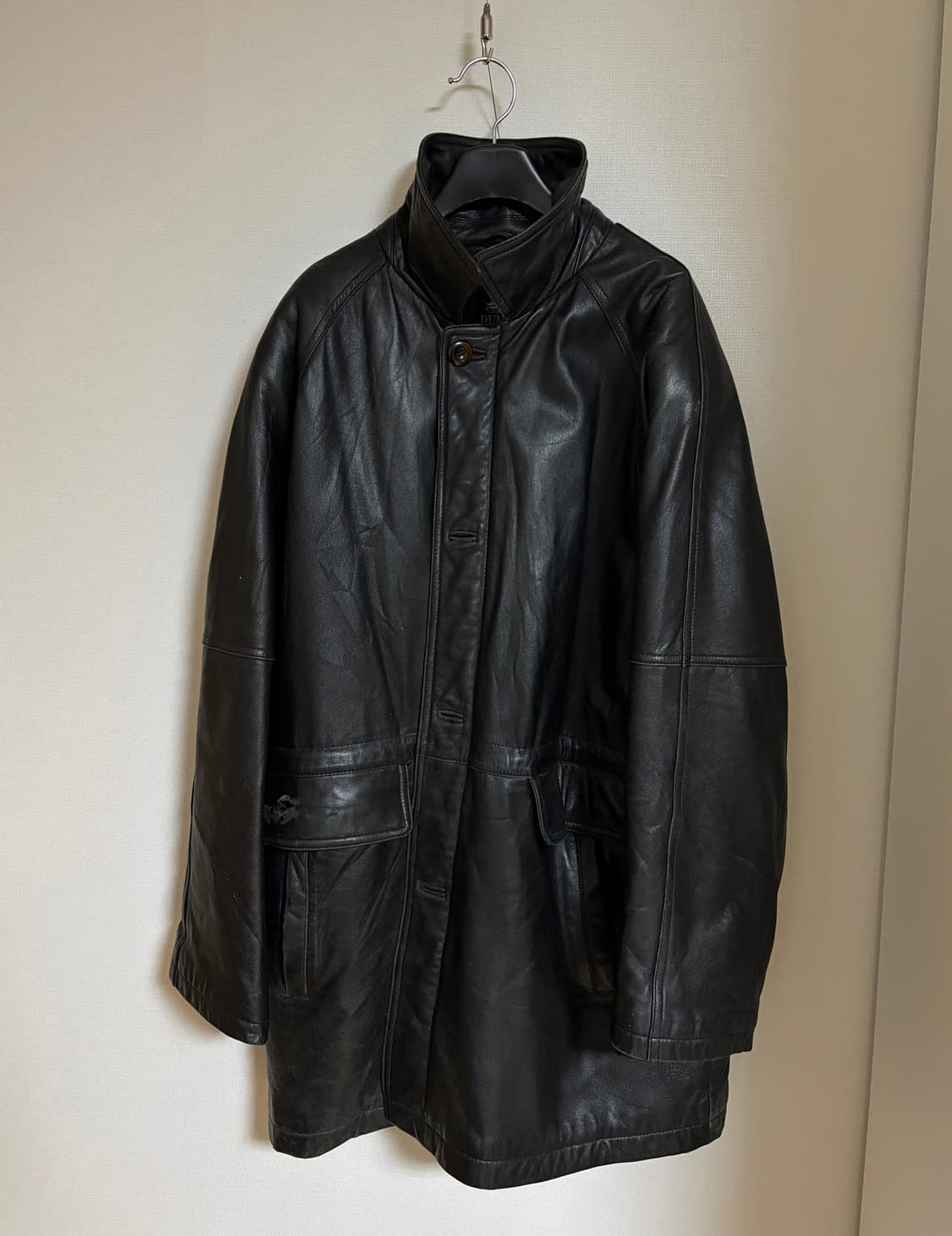 일본 빈티지 레더 카코트 상품이미지2