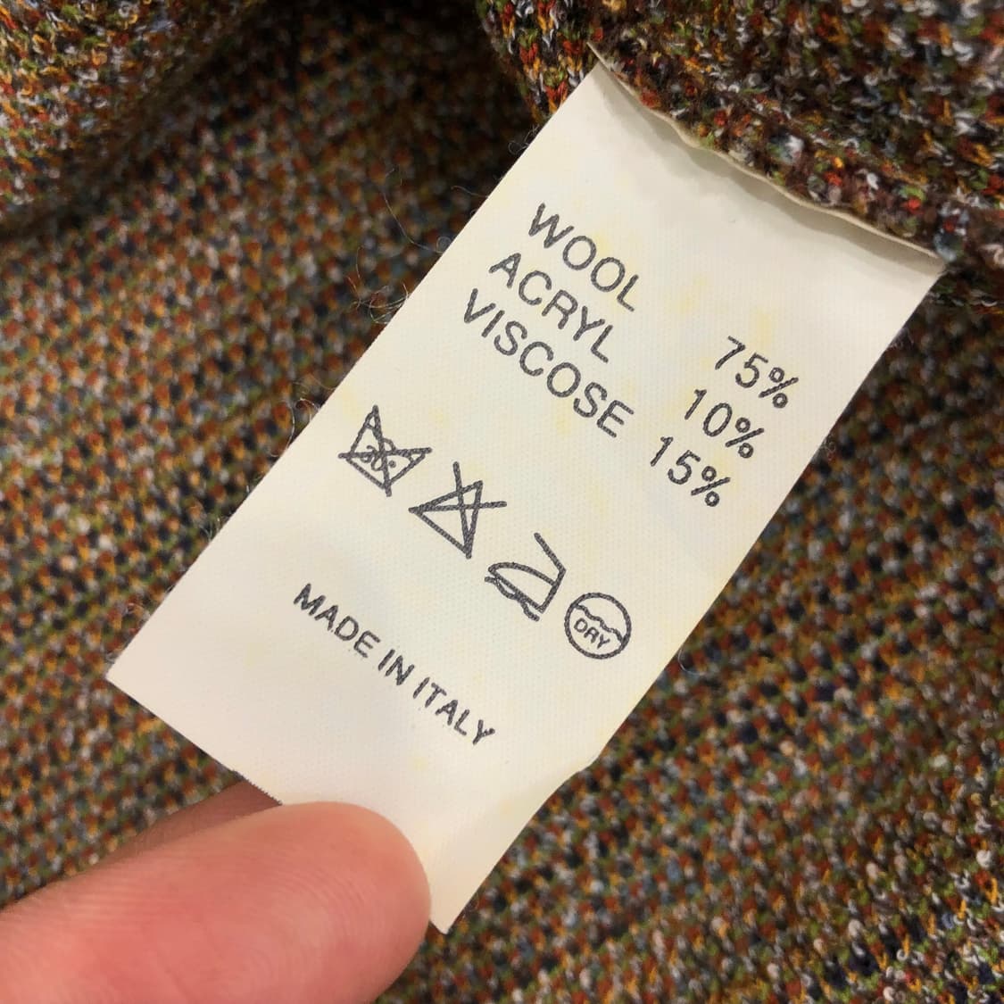 미쏘니 멀티컬러 패턴 가디건 상품이미지6