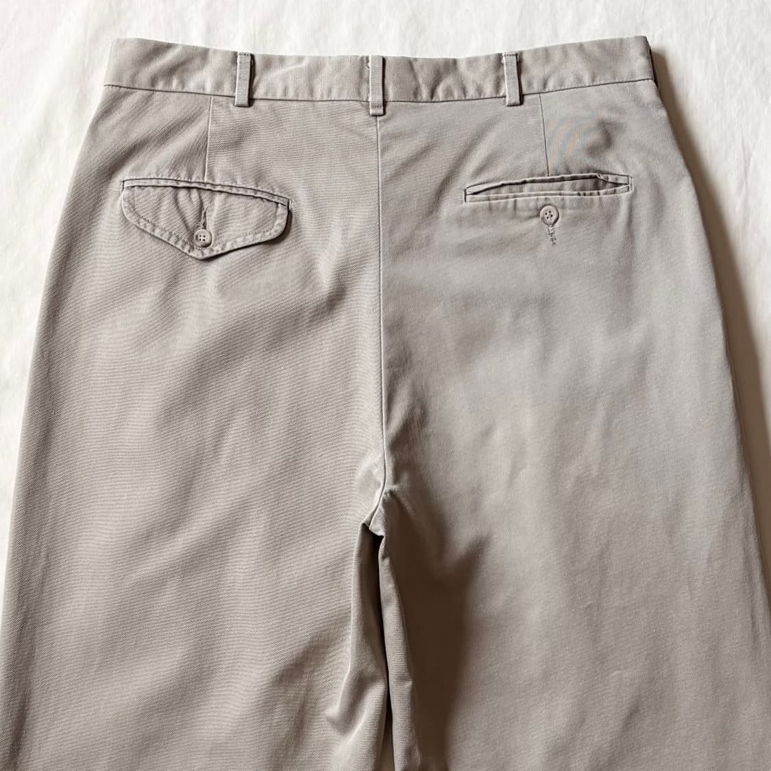 [33] 90s USA 폴로 랄프로렌 베이지 투턱 치노팬츠 상품이미지8