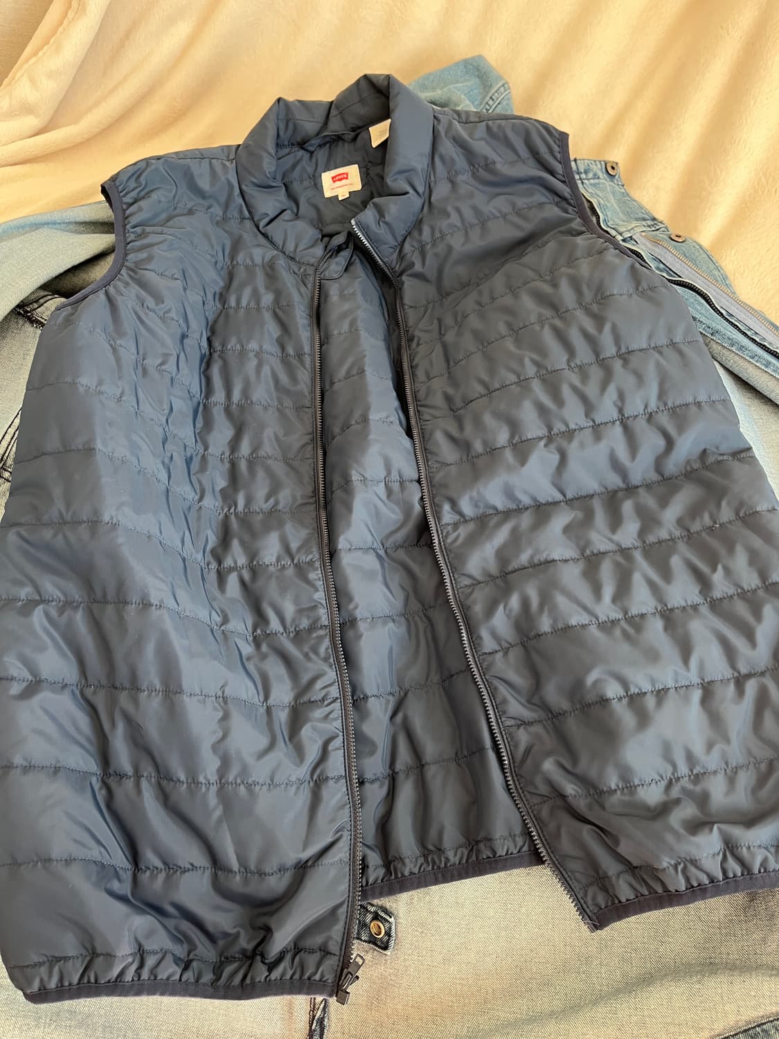 리바이스 데님 야상 후드 롱자켓 XL 상품이미지5