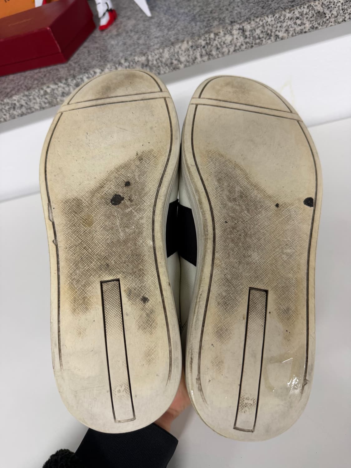 정품) 프라다 남성 밀라노 스니커즈 7 상품이미지8