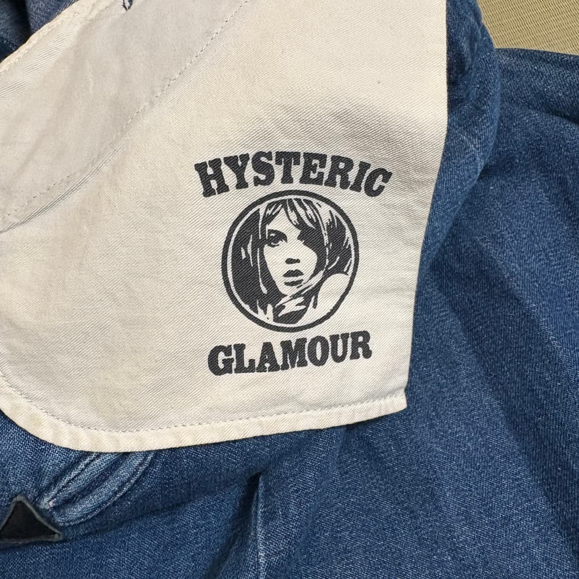 HYSTERIC GLAMOUR 히스테릭 글래머 데님 플레어 스커트 상품이미지7