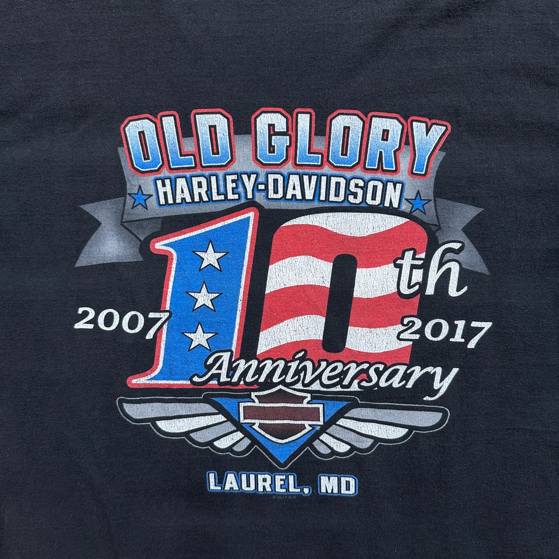 Harley-Davidson Old Glory 10th T-shirt 상품이미지5