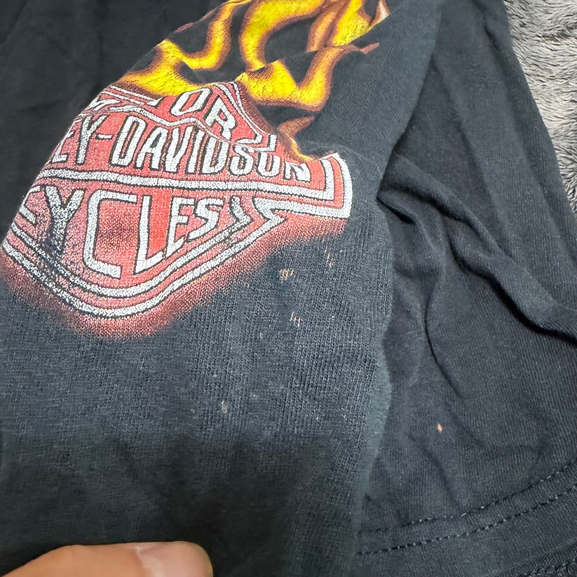 할리데이비슨 롱슬리브 m,L 상품이미지3