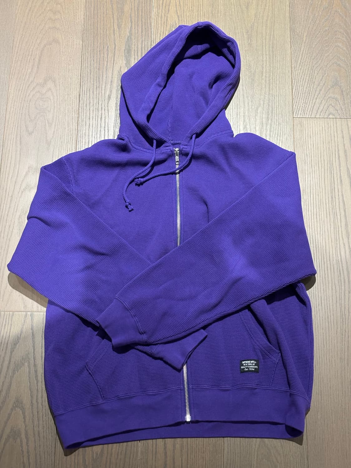 슈프림 써멀 후드 집업 퍼플 - 25SS 상품이미지2