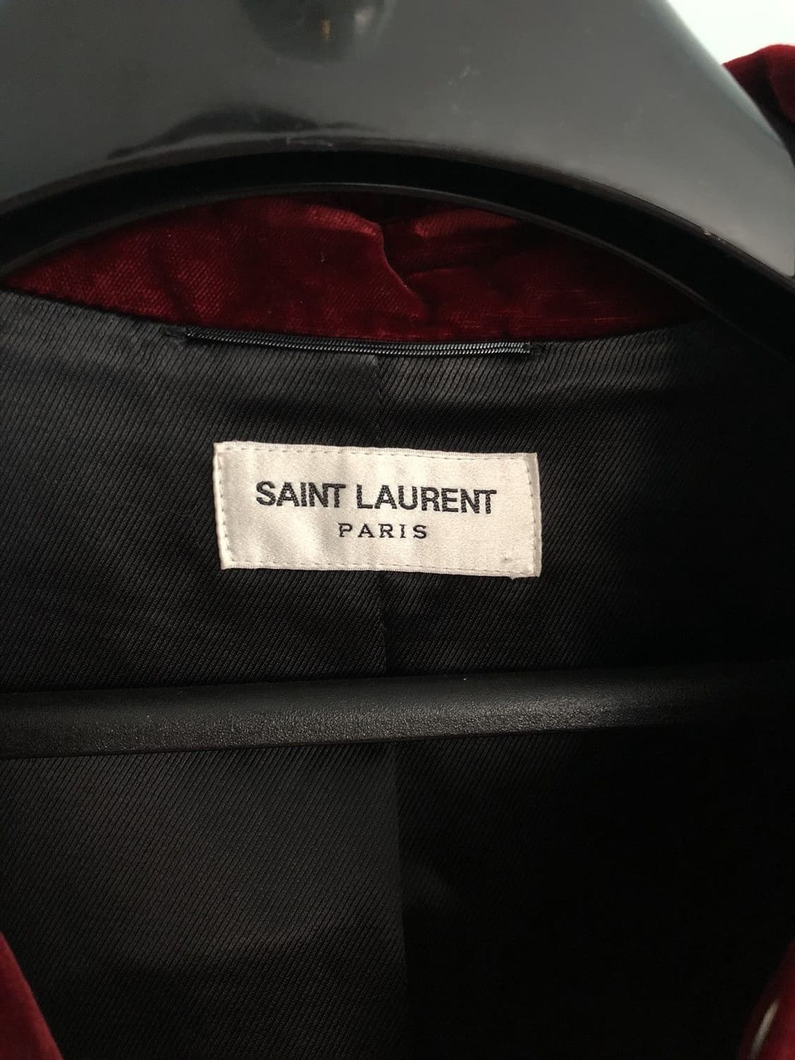 [BTS 지민님 착용] 생로랑 16fw 뮤직 노트 벨벳 자켓 상품이미지4