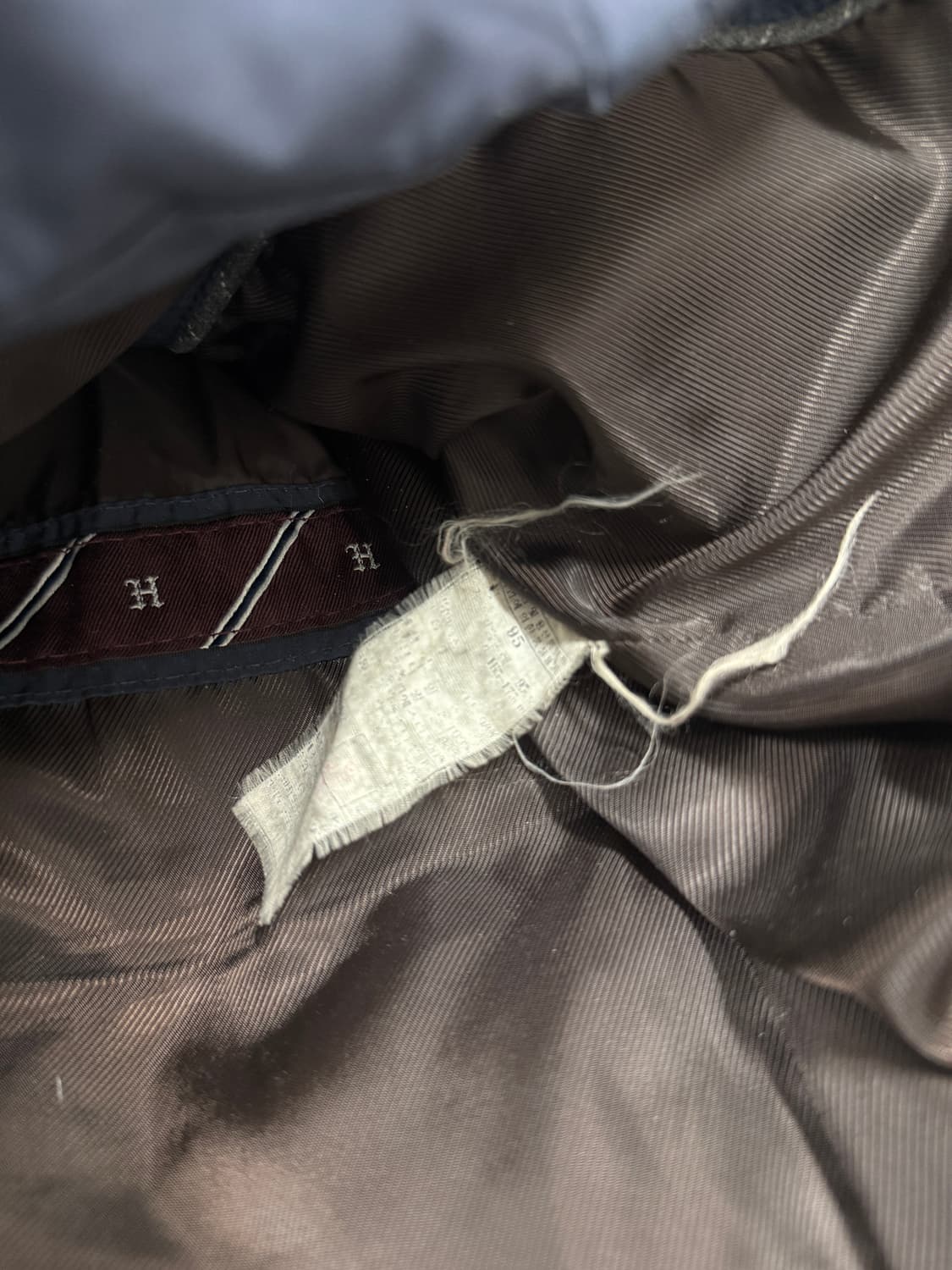 헤지스 네이비 다운패딩 상품이미지6