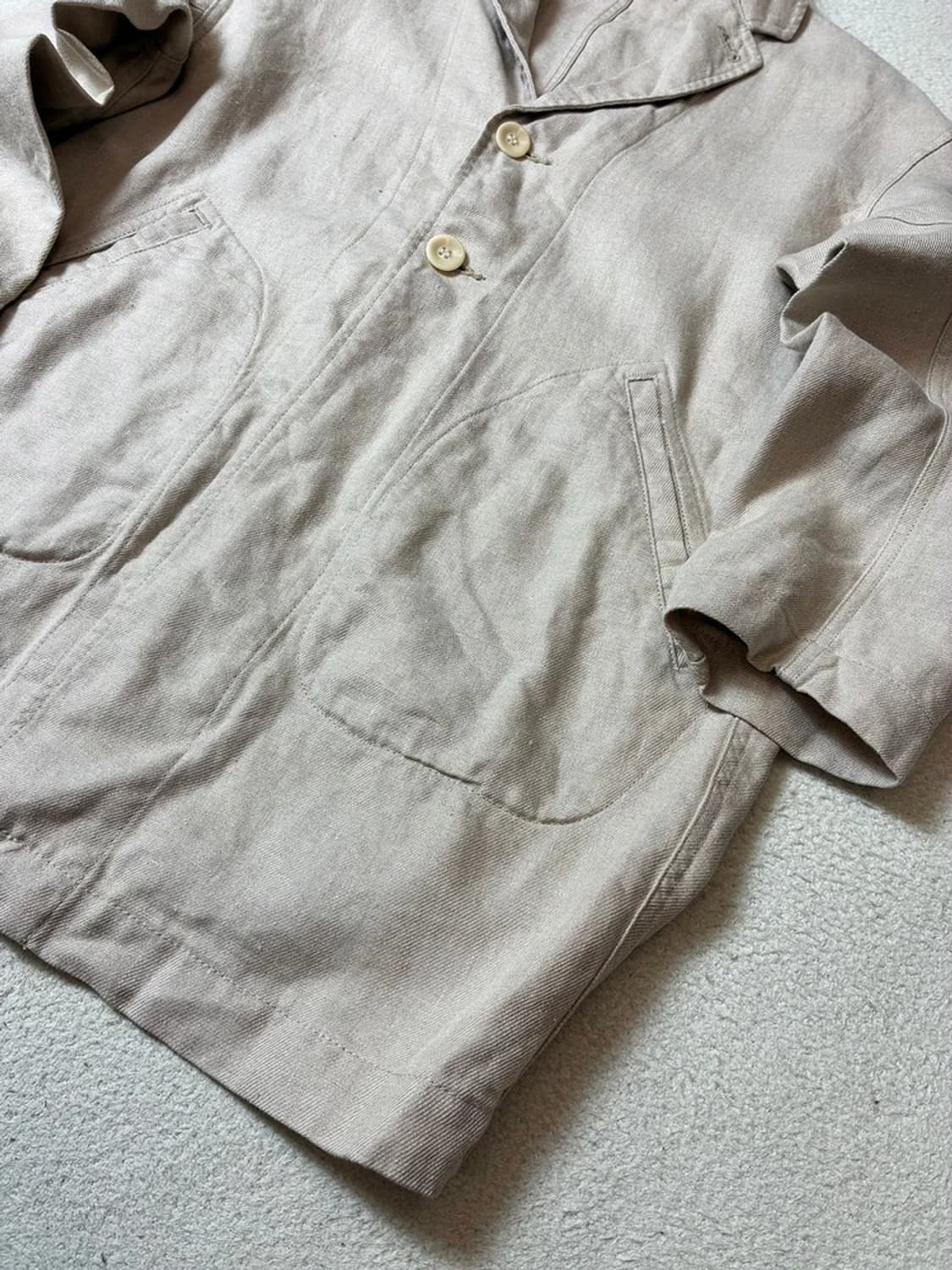 유니버셜세븐 재팬 린넨 코트 자켓 PN8046 상품이미지3