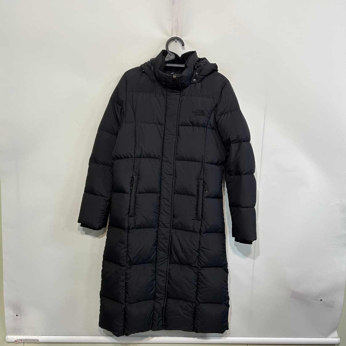 노스페이스 여성 구스다운 롱패딩 90 블랙 상품이미지1