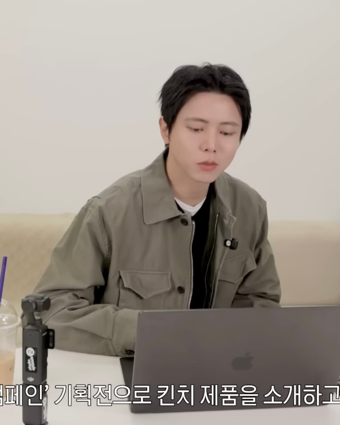 [M]아트이프액츠 백사틴 필드 자켓 세이지 그린 상품이미지4