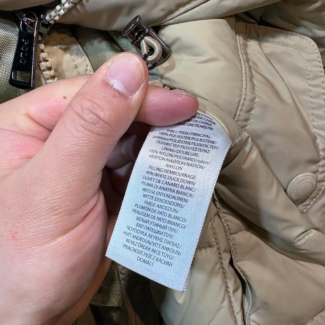 [S] POLO 폴로 랄프로렌 야상 점퍼 상품이미지7