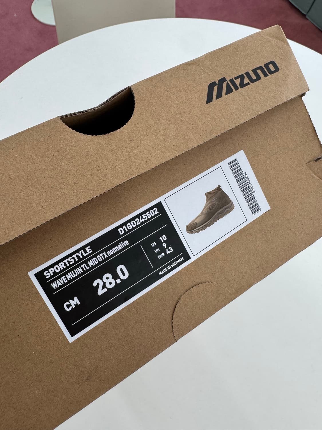 미즈노 X 논네이티브 280 (새제품) 상품이미지4