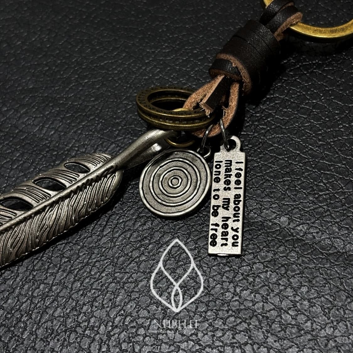 🌗 Vintage feather keyring / 빈티지 깃털 키링 상품이미지6