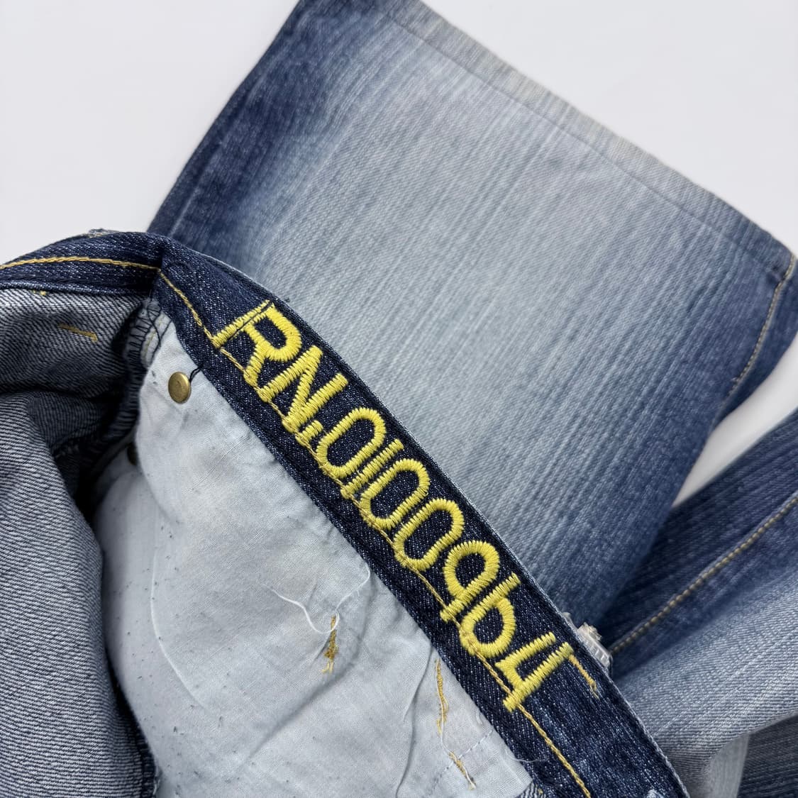 Akademiks 자수패치 올드스쿨 버뮤다 데님팬츠 상품이미지6