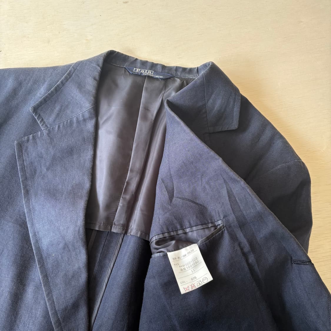 폴로 랄프로렌 네이비 리넨 블레이져 상품이미지6