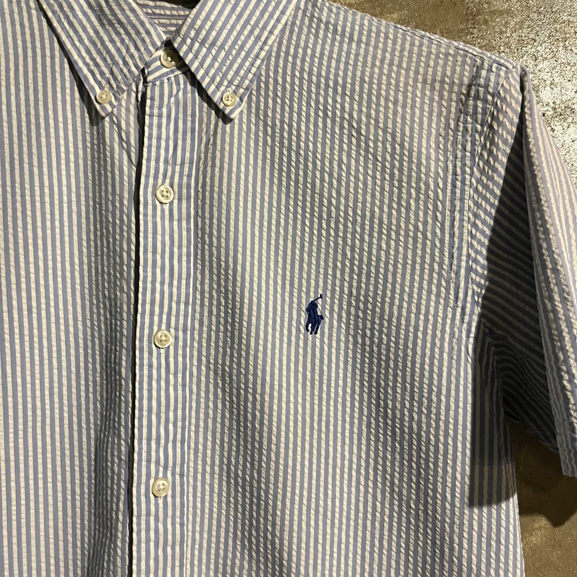 폴로랄프로렌 반팔 스트라이프 셔츠 상품이미지2