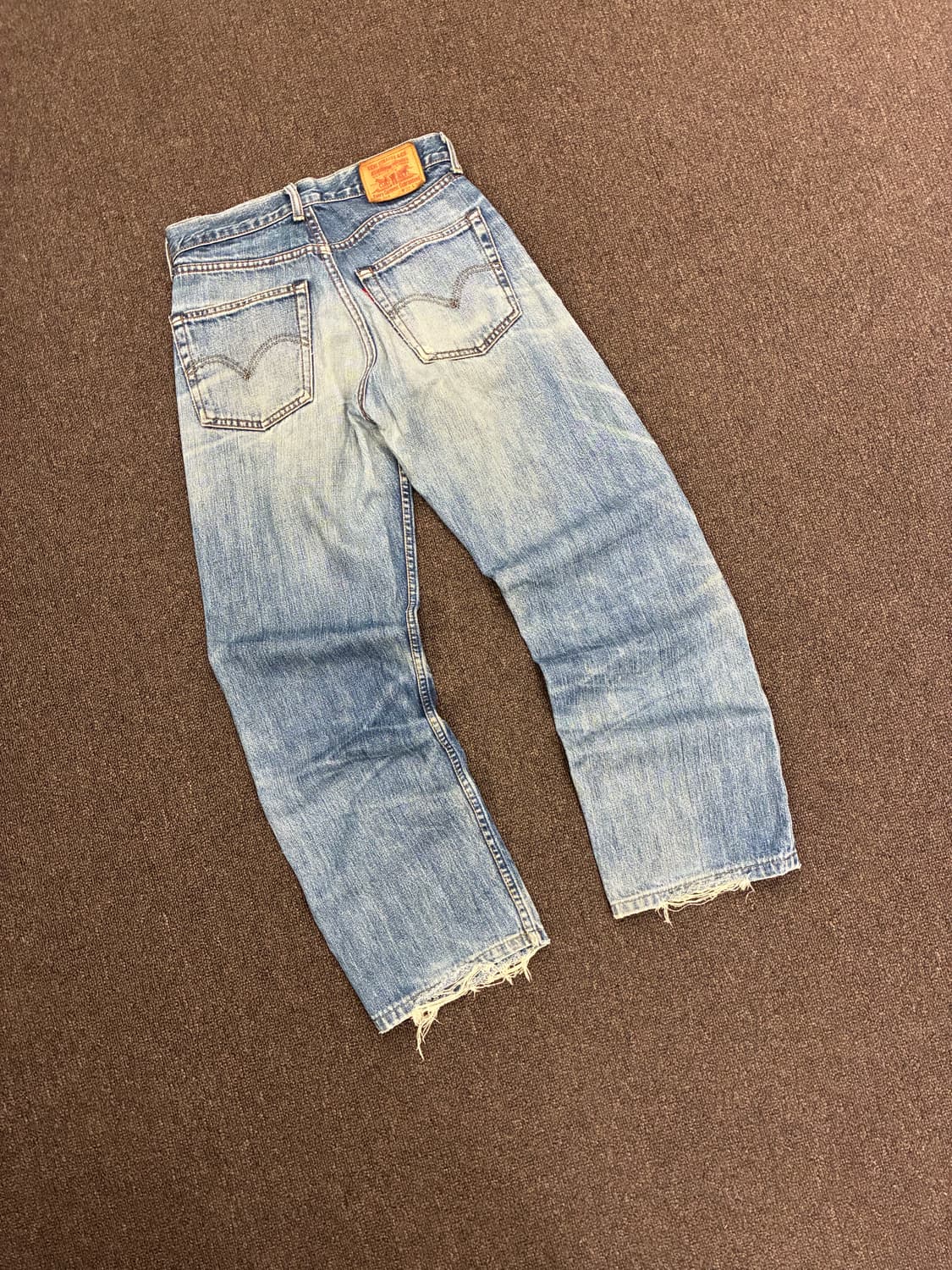 27)리바이스 503 빈티지 데미지 데님팬츠 상품이미지7