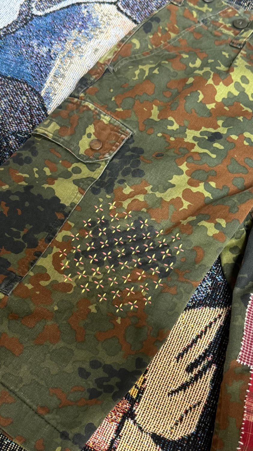 90’s 독일군 Army Flecktarn Half Trousers 상품이미지6