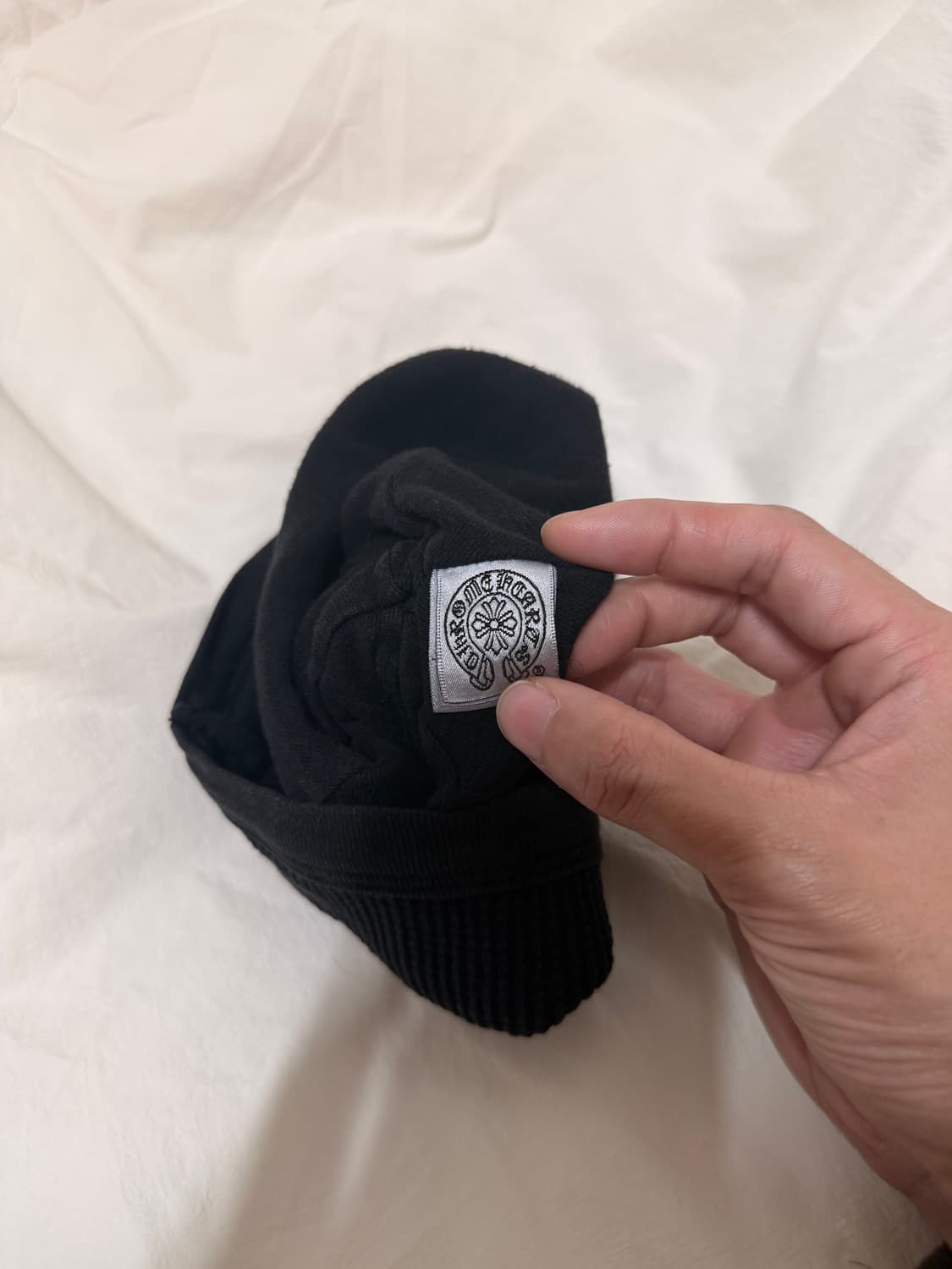 크롬하츠 와플 비니 블랙 상품이미지2