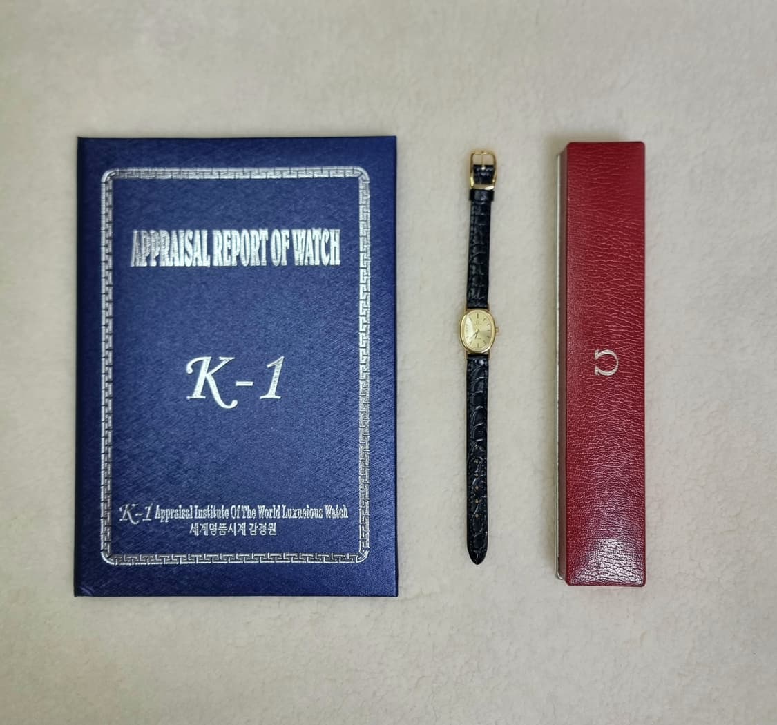 오메가 드빌 빈티지 오벌 샴페인 선레이다이얼 수동 여성시계 상품이미지8