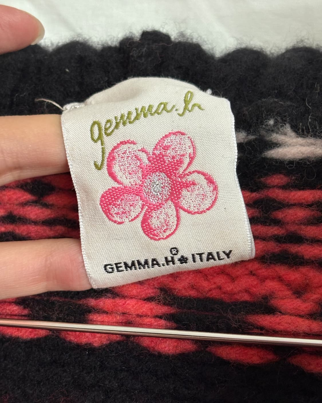 gemma h uomo 모히칸 니트 후드집업 상품이미지5
