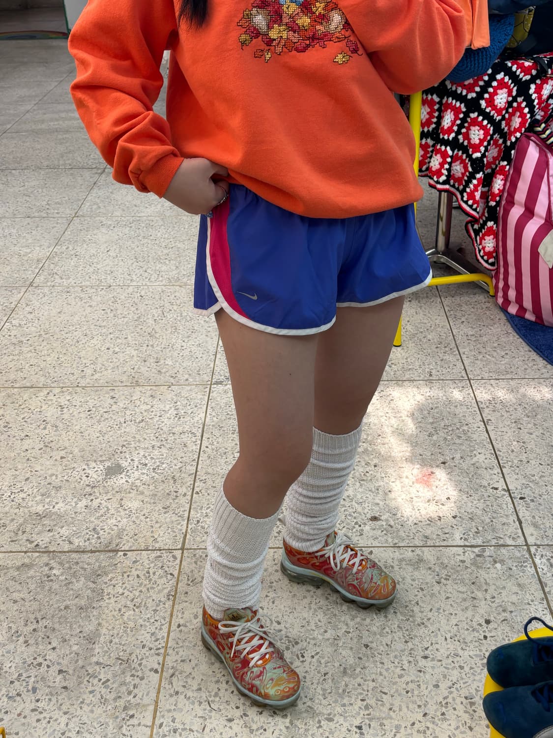 Vintage Nike Running Shorts Ultramarine  상품이미지5