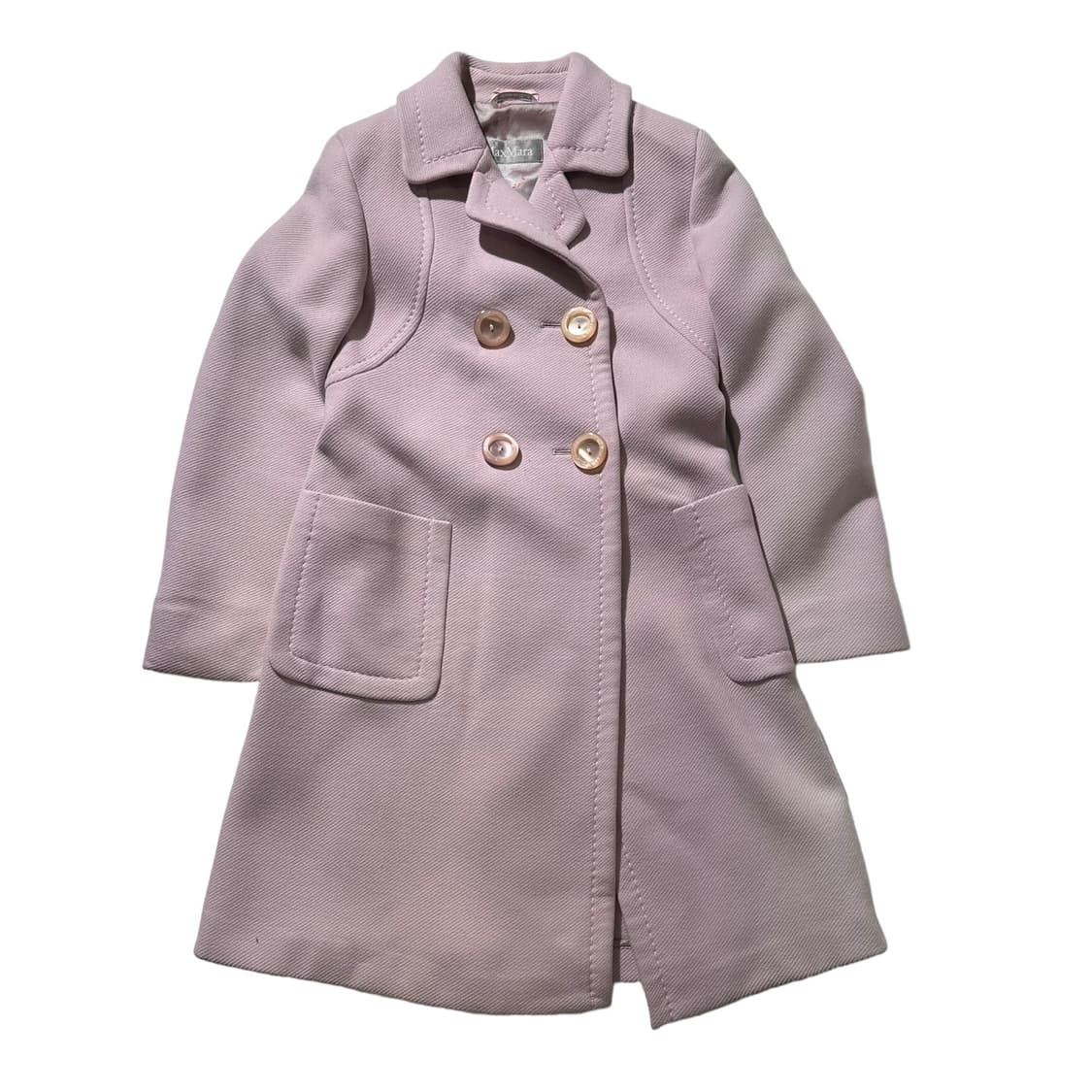 막스마라 울 앙고라 더블 코트 핑크 상품이미지1