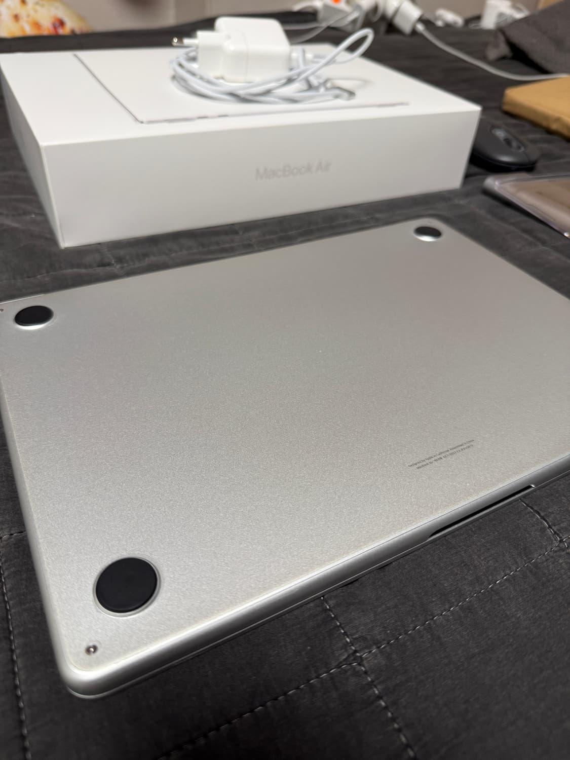 맥북에어 M2 13인치 램24GB 용량512gb 실버(풀악세풀박스) 상품이미지8