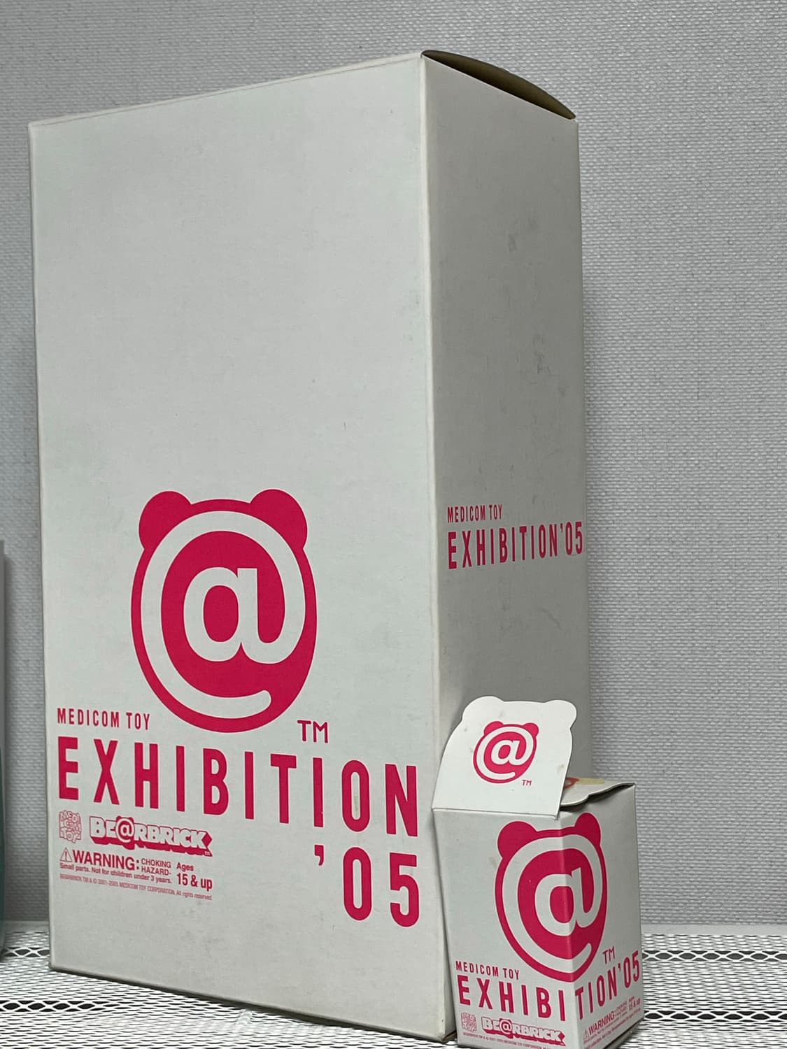 베어브릭 400% + 100% 2005 Exhibition 박스 있음 상품이미지10