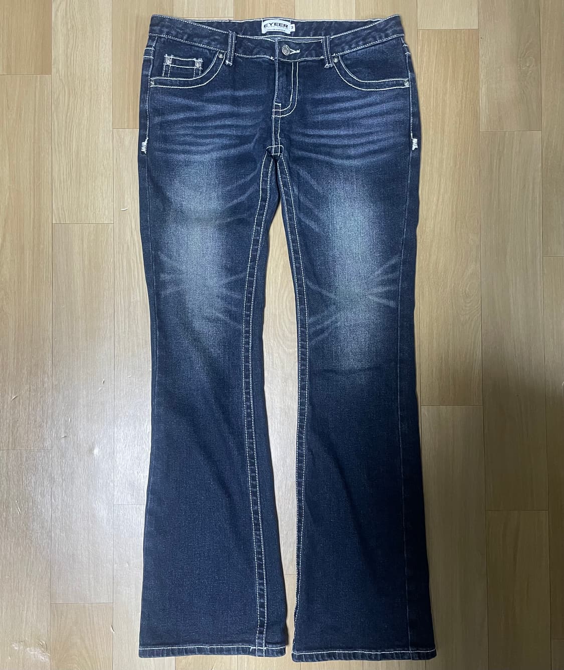 Classic Low Rise Boots-Cut Denim Pants 상품이미지6