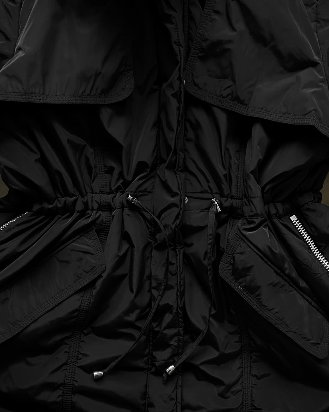 J.S New York Big Raccoon Fur Hood Parka 상품이미지6