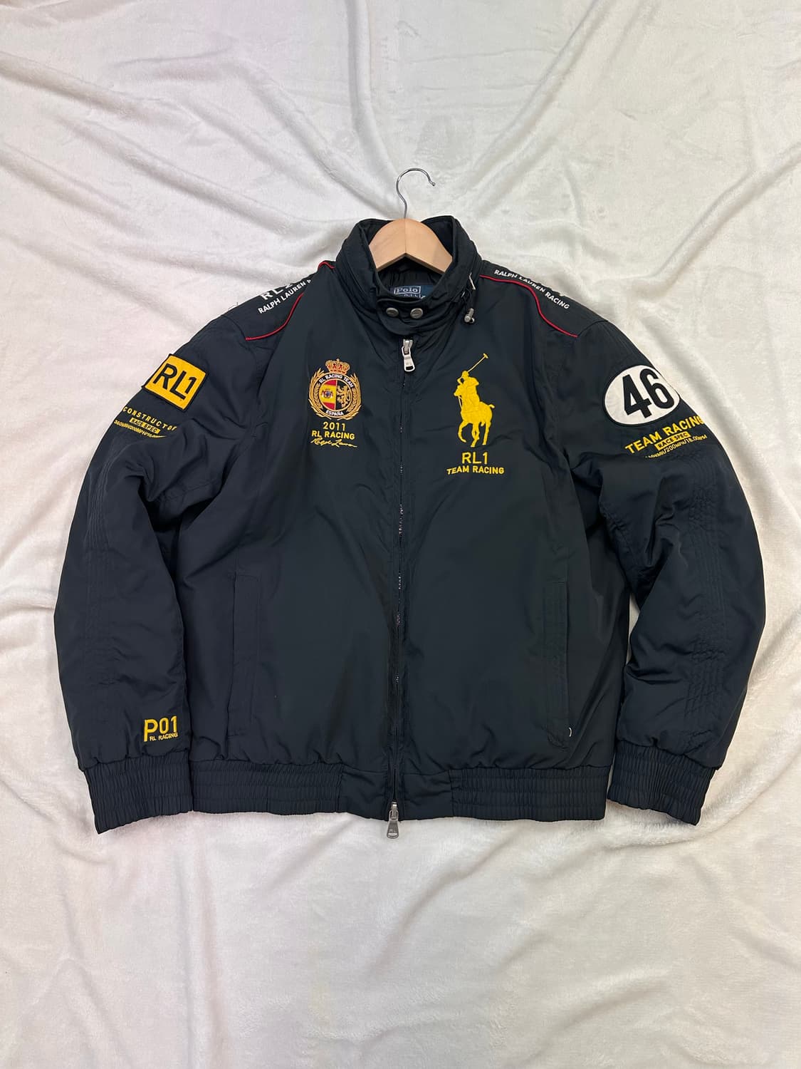 (L)폴로 빅포니 에스파냐 레이싱 봄버 자켓 상품이미지1