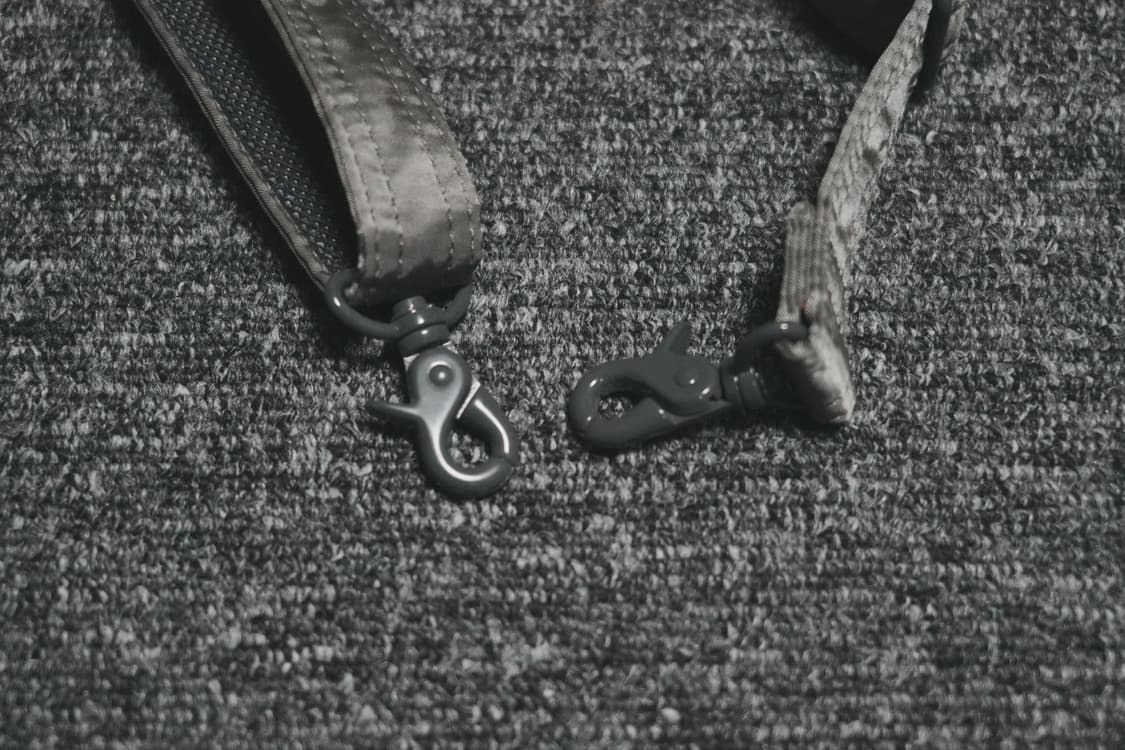 (OS) 포터 탱커 숄더백 스트랩 실버그레이 상품이미지3